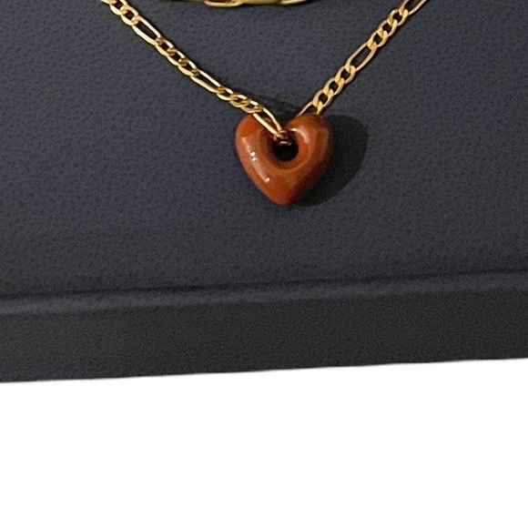 Madewell 2 Layer Heart Necklace - Picture 3 of 4